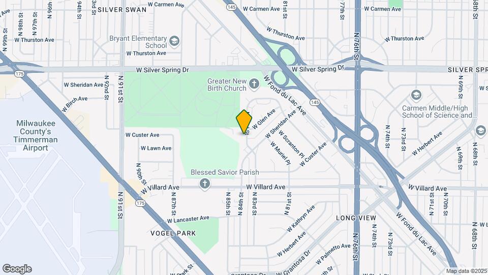 5345 N 83rd St Map and Location Details