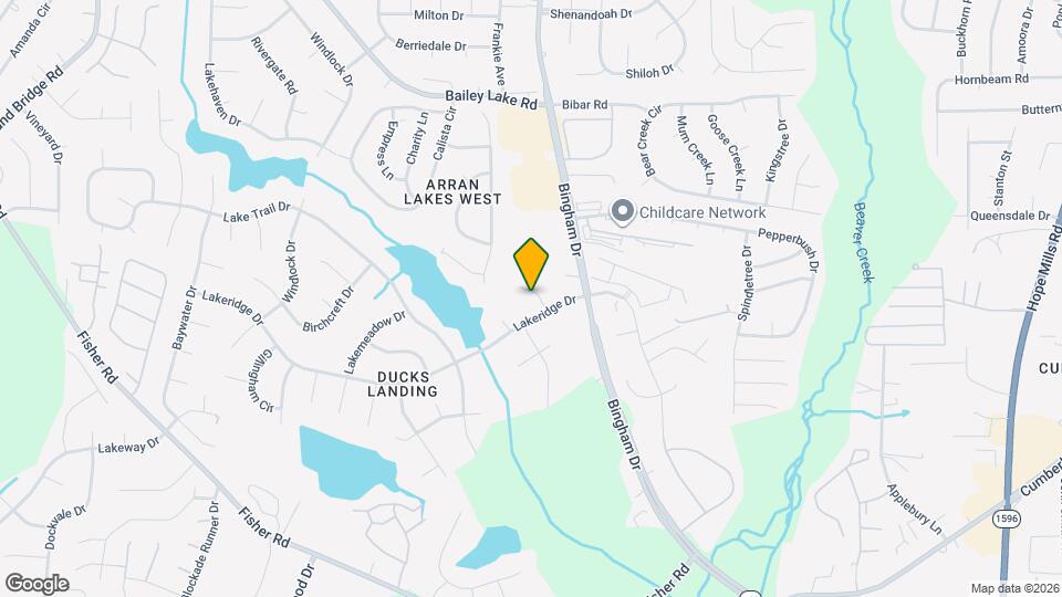 1994 Westcliff Rd Map and Location Details