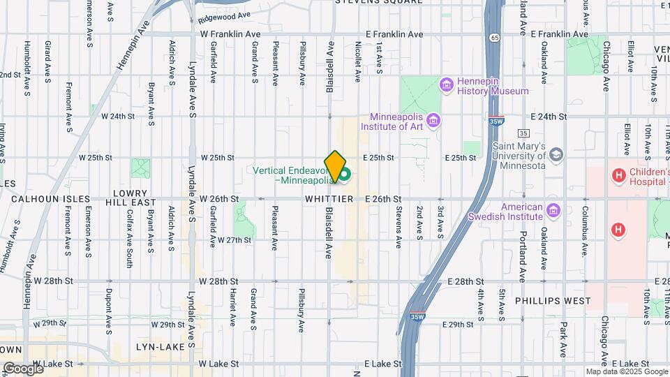 2541 Blaisdell Ave Map and Location Details
