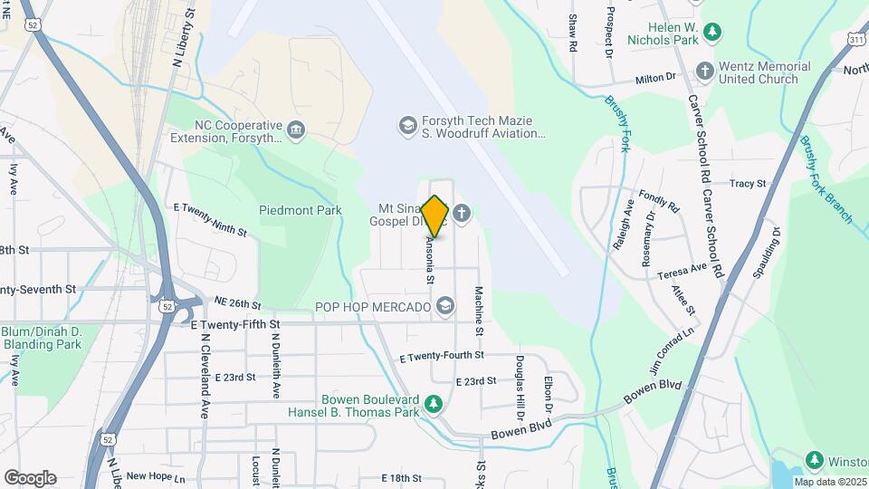 2701 Ansonia St Map and Location Details