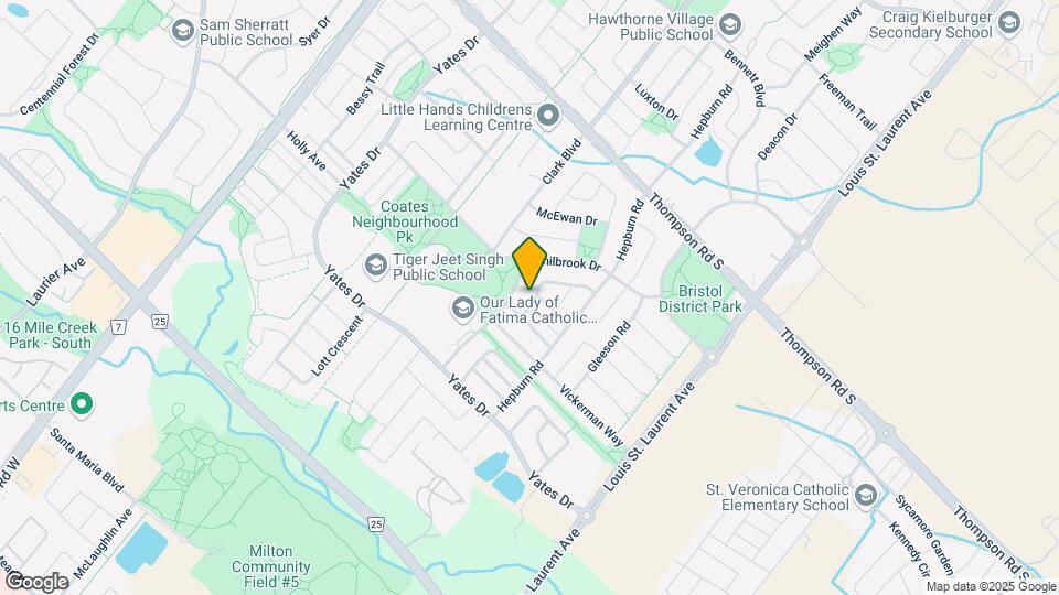 795 Howden Crescent Map and Location Details