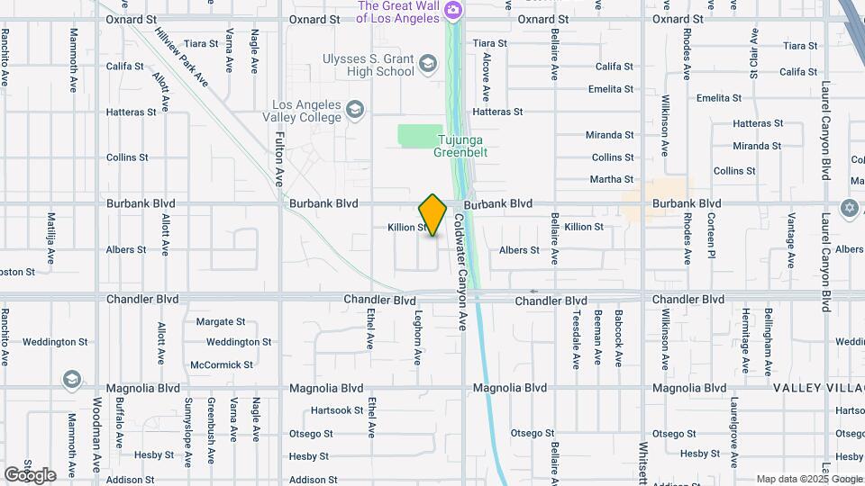 5507 Van Noord Ave Map and Location Details