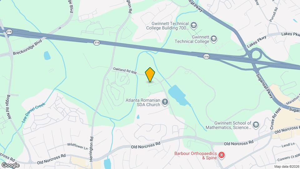 2197 Hawks Bluff Trail NW Map and Location Details