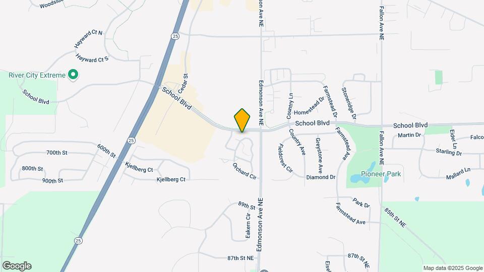 9225 Orchard Cir Map and Location Details