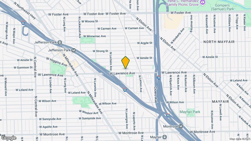 4810 N Lavergne Ave, Unit PENTHOUSE Map and Location Details