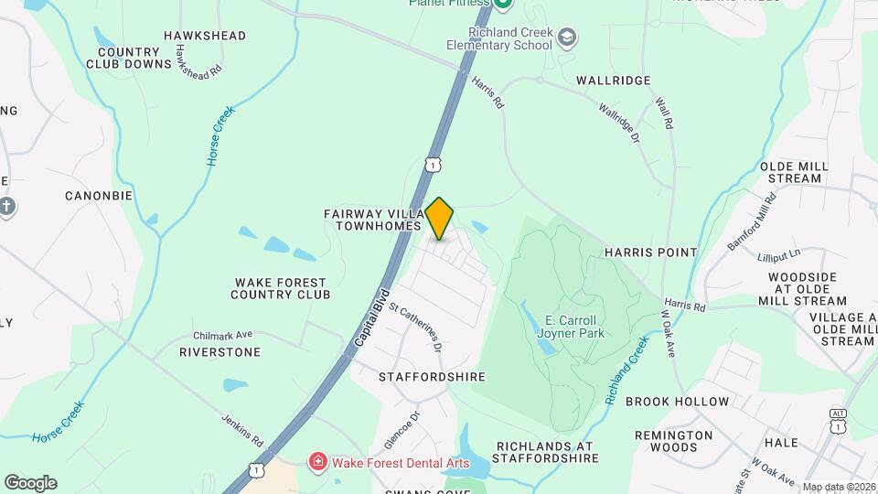 507 Brushford Ln Map and Location Details