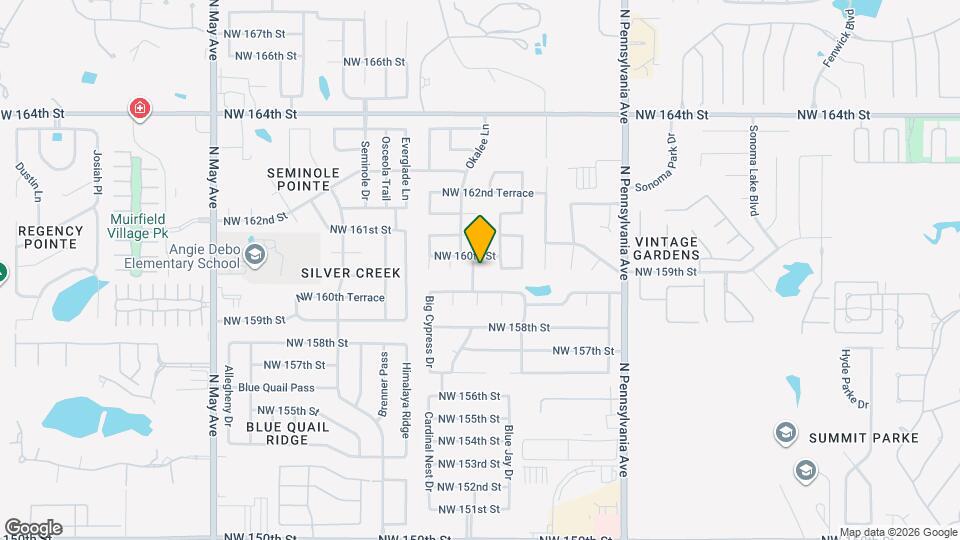 16032 Okalee Ln Map and Location Details