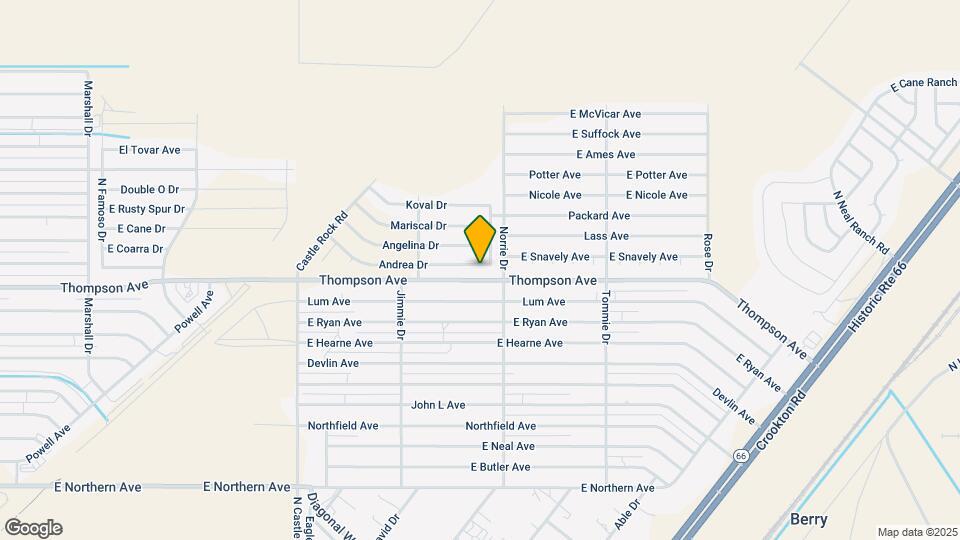 3720 E Andrea Dr Map and Location Details