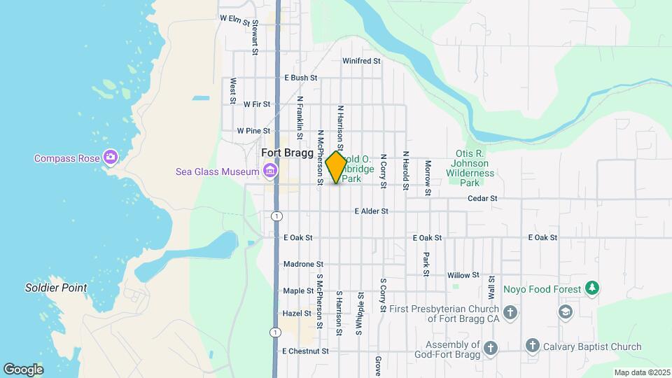 322 E Redwood Ave Map and Location Details