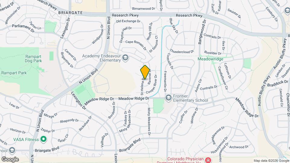 8175 St Helena Dr Map and Location Details