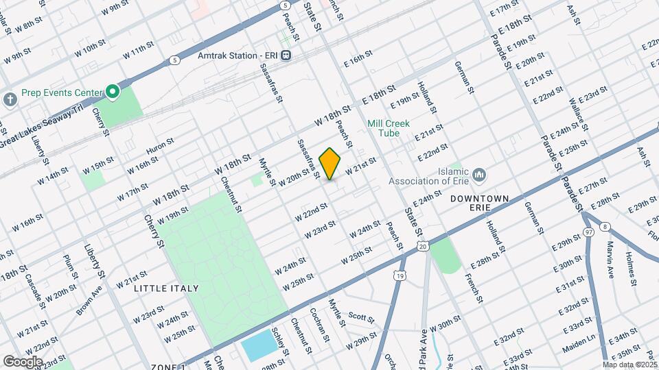 155 W 21st St Map and Location Details