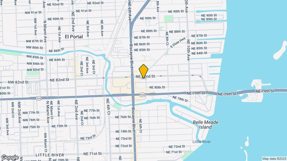 695 NE 81st St Map and Location Details