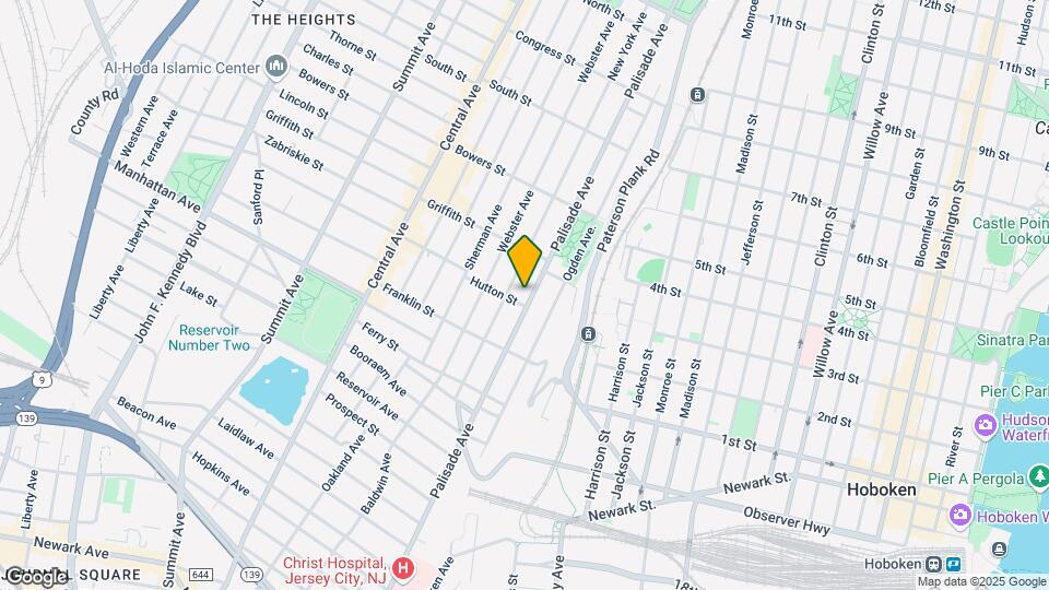 413 Palisade Ave Mapa y Detalles de la Ubicación
