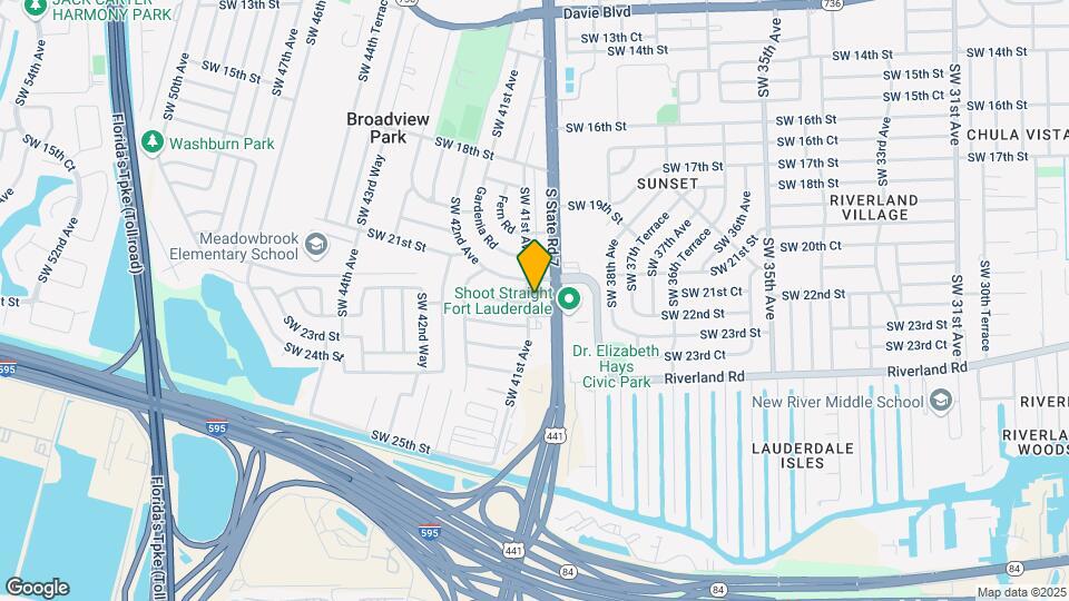 2030-2040 SW 41st Ave Map and Location Details