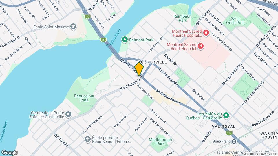 Ahuntsic-Cartierville Map and Location Details