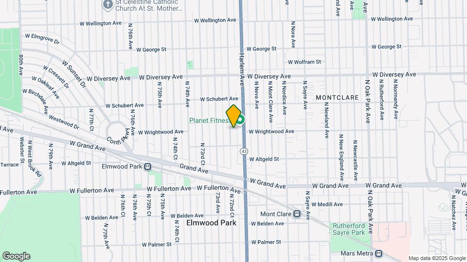2549 N 72nd Ct Map and Location Details
