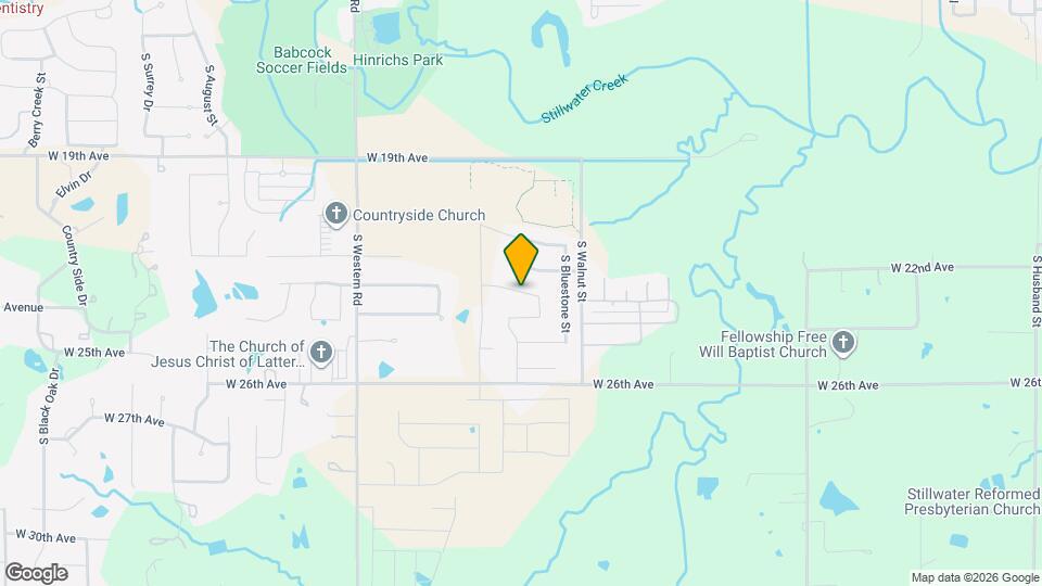 1717 W 23rd Ave Mapa y Detalles de la Ubicación