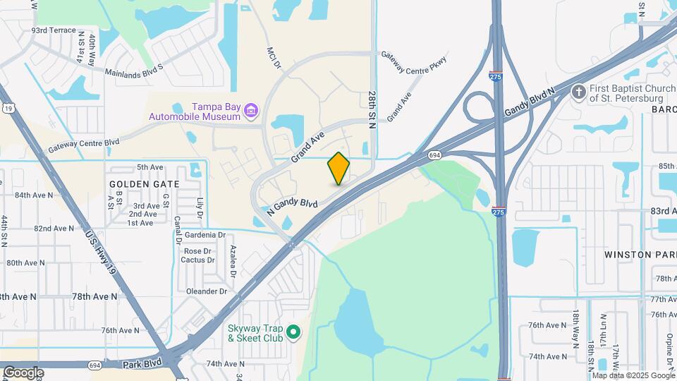 2903 Gandy Blvd Map and Location Details