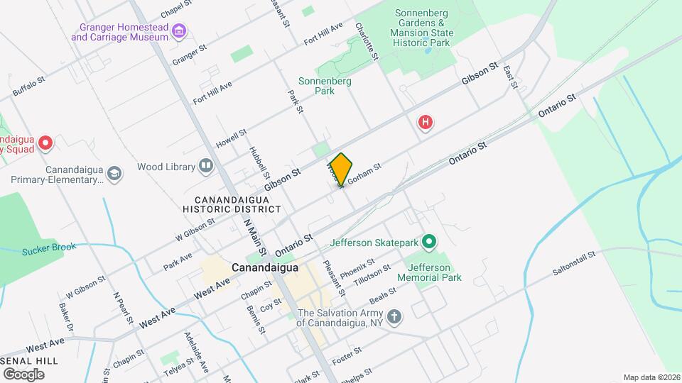 117 Gorham St, Unit 117.5 Map and Location Details