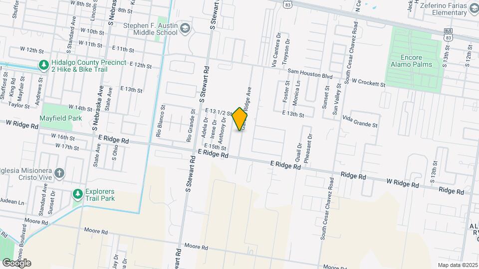 1408 Garden Ridge Ave Map and Location Details