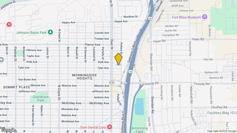 4021 Tyler Ave Map and Location Details