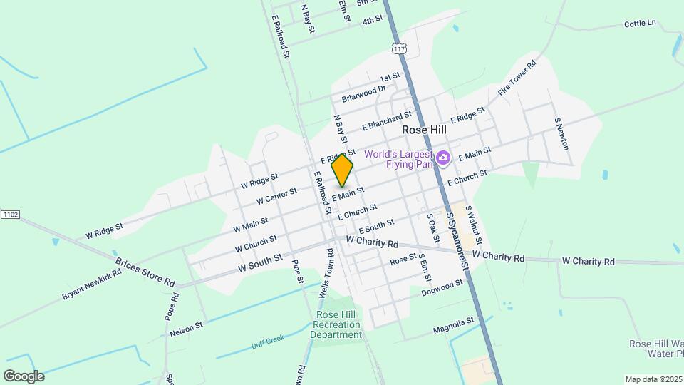 117 E Main St Map and Location Details