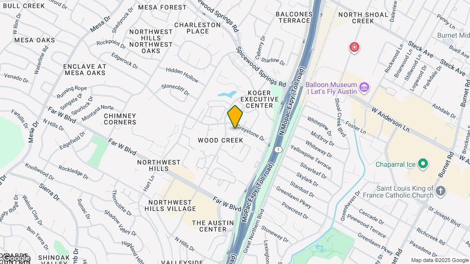 7406 Shadow Hill Dr Map and Location Details