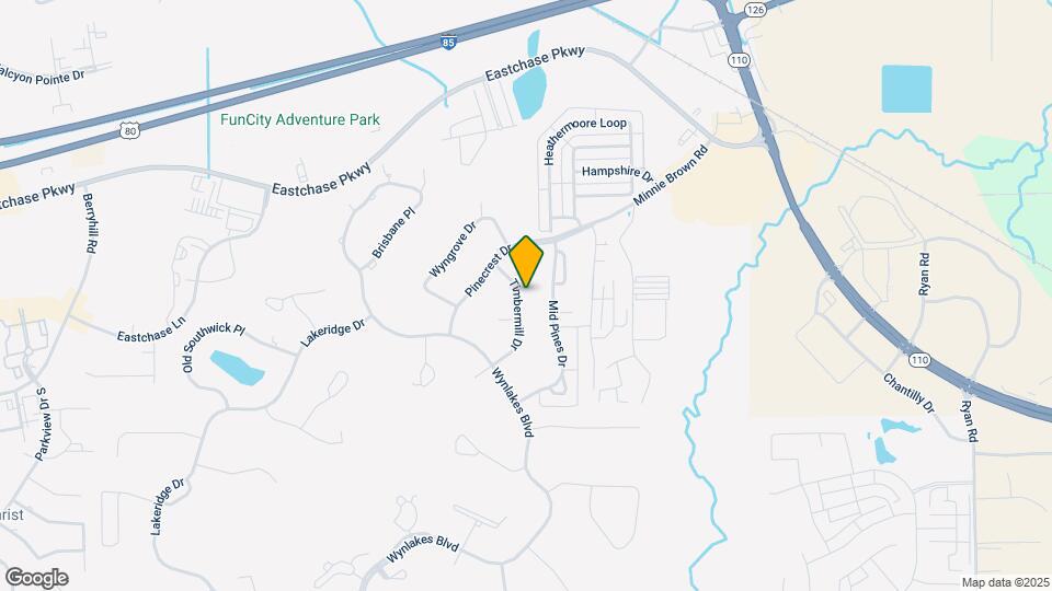 7149 Timbermill Dr Map and Location Details