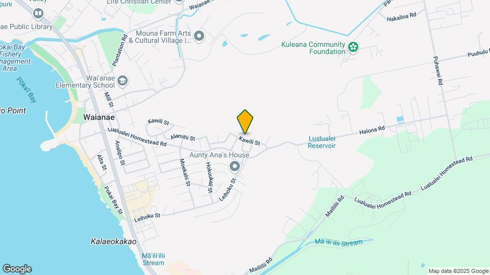 86-372-372 Kawili St Mapa y Detalles de la Ubicación