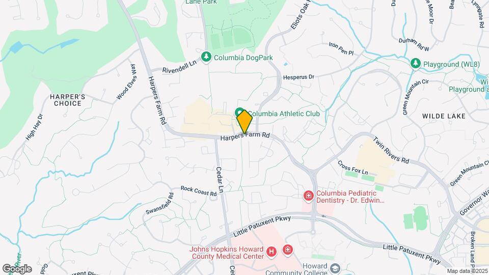 5529 Woodenhawk Cir Map and Location Details