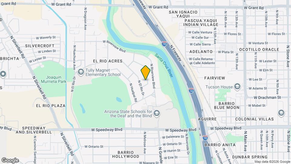 1505 N Yavapai St Map and Location Details