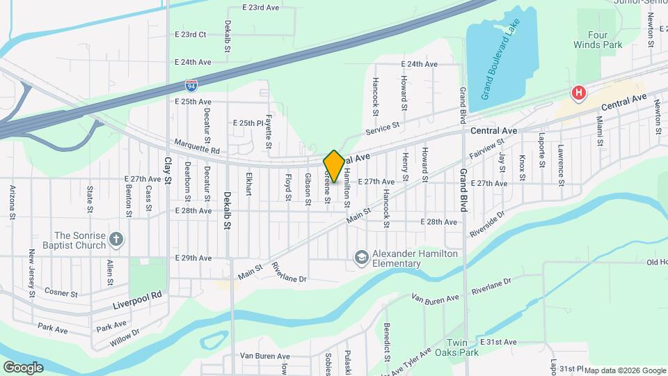 2715 Greene St Mapa y Detalles de la Ubicación