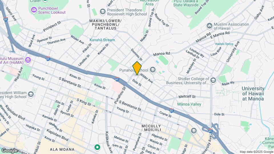 1520 Spreckels St Map and Location Details