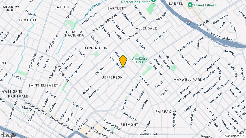4056 Santa Rita St Mapa y Detalles de la Ubicación