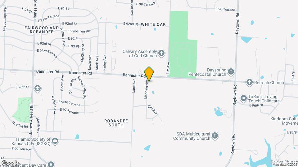 9517 Manning Ave Map and Location Details