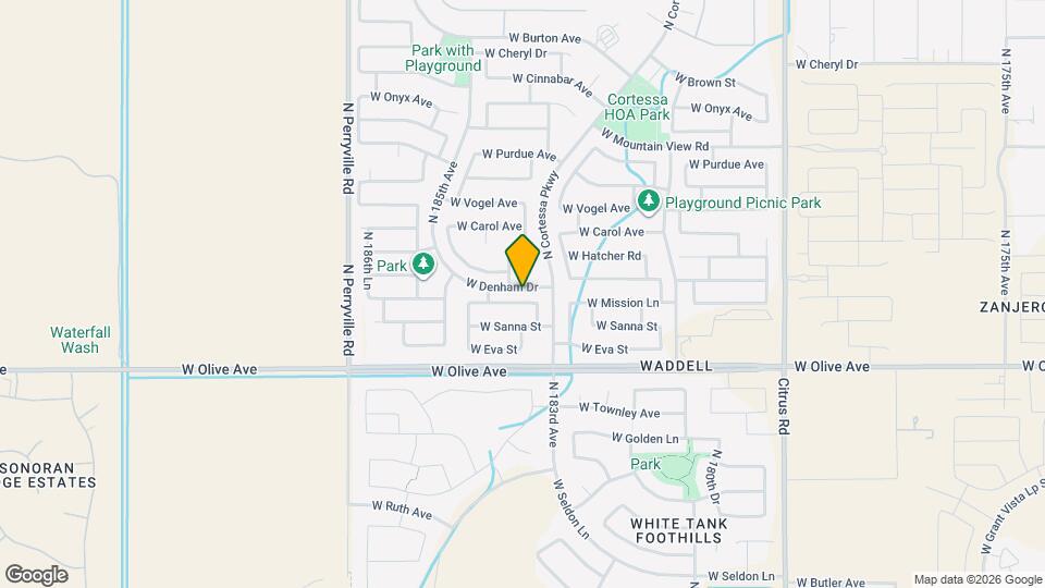 18356 W Mission Ln Map and Location Details