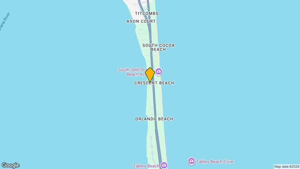 3100 S Atlantic Ave Map and Location Details