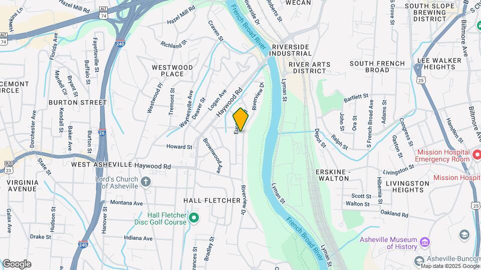 127 Riverview Dr Map and Location Details