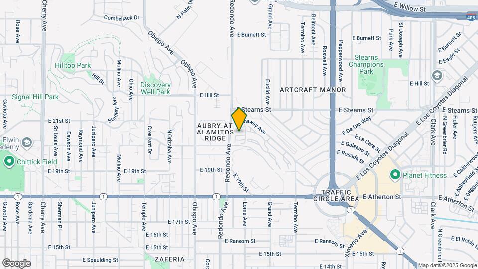 3432 Hathaway Ave Map and Location Details