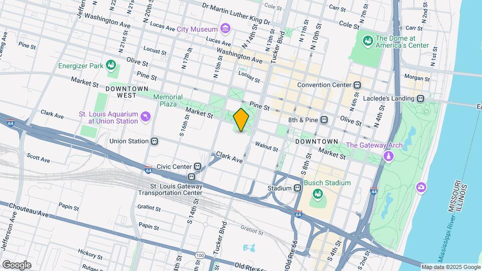 1045 S Taylor Ave, Unit 2 Map and Location Details