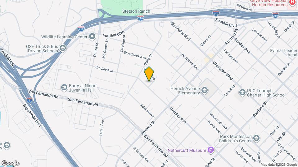 15623 Dorian St Map and Location Details