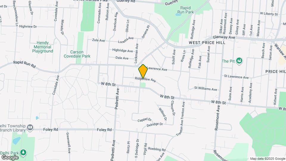 4379 Ridgeview Ave Map and Location Details