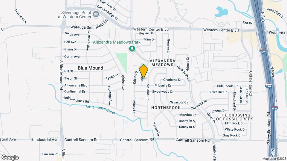 6112 Miranda Dr Map and Location Details