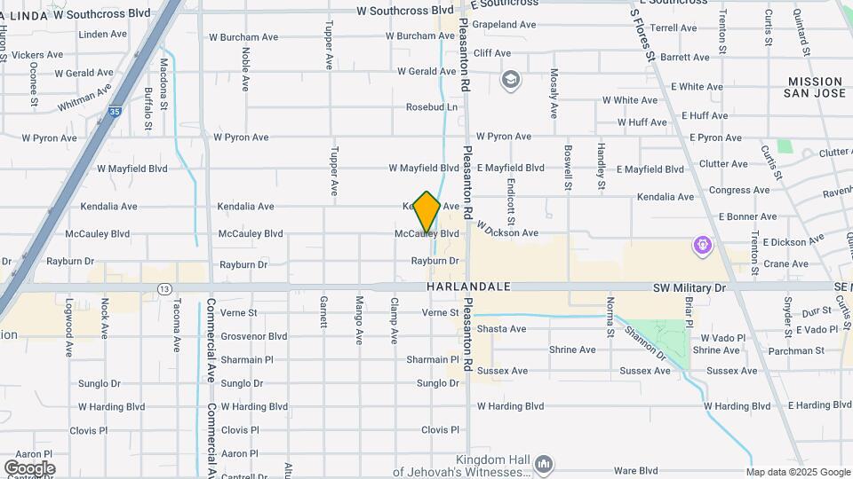 202 McCauley Blvd Map and Location Details