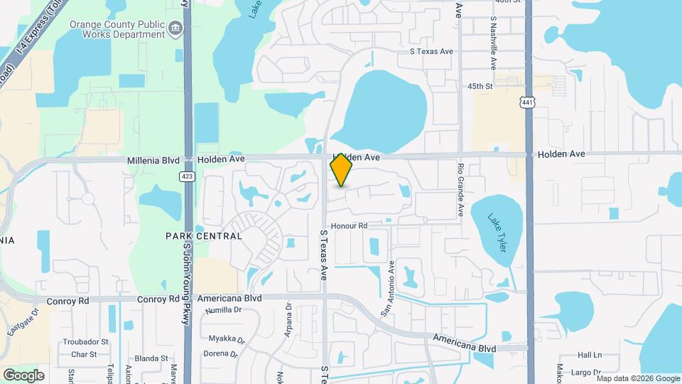 4711 S Texas Ave Map and Location Details