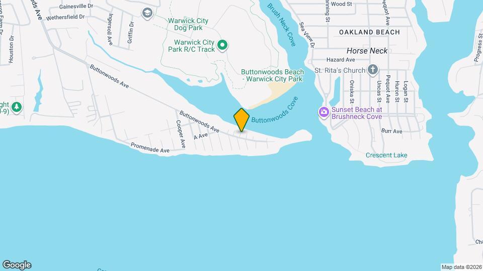 1102 Buttonwoods Ave Map and Location Details