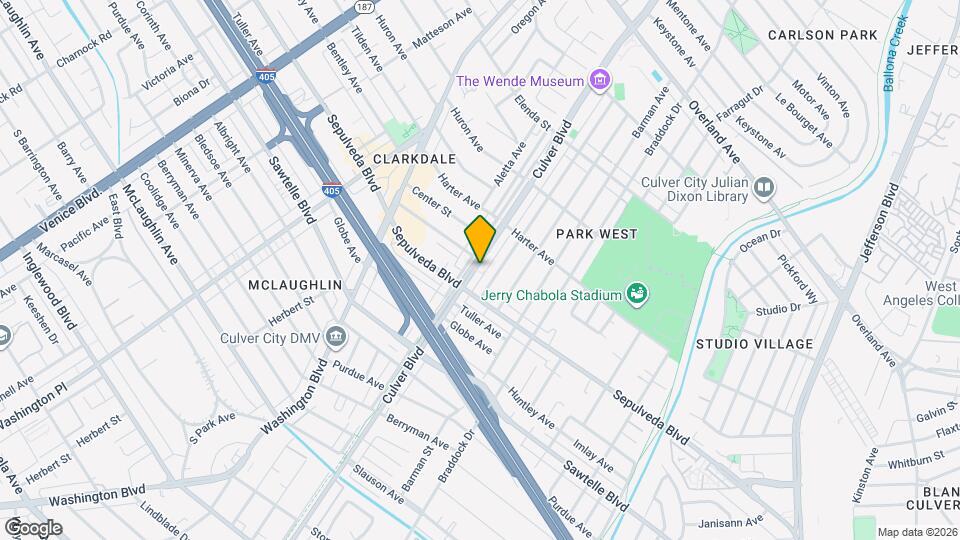 11162 Culver Blvd, Unit 1 Mapa y Detalles de la Ubicación