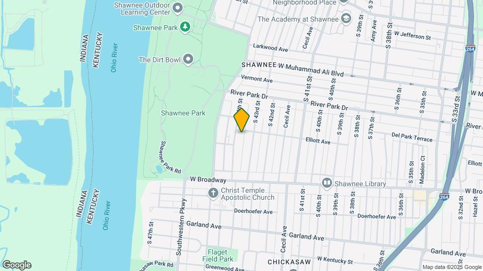 647-649 S 44th St Mapa y Detalles de la Ubicación