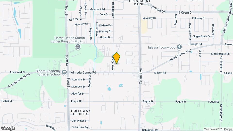 3905 Almeda Genoa Rd Map and Location Details