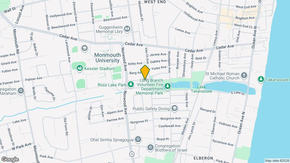 4 Clarence Ave Map and Location Details